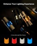 Titanium EDC Flashlight with 1000 Lumens & Modes