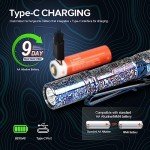 Titanium Mini Flashlight - 500 Lumens EDC Light
