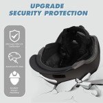 Shinmax Titanium Gray Cycling Helmet with LED Lights