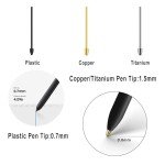 Titanium Nibs Replacement Set for Samsung S Pen