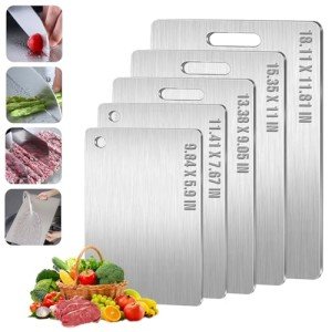 Titanium Double-Sided Cutting Board for Kitchen
