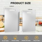 Titanium Cutting Boards - Set of 2