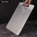 Dual-Sided Titanium Cutting Board for Kitchen Use