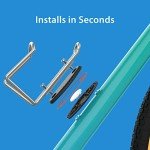 Titanium AirTag Bike Security Mount (2 Pack)
