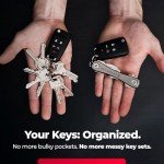 Titanium Multi-Tool Key Holder with Bottle Opener