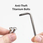 Titanium AirTag Bike Security Mount (2 Pack)