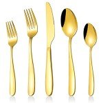 60-Piece Titanium-Plated Cutlery Set for 12