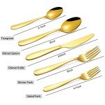 60-Piece Titanium-Plated Cutlery Set for 12