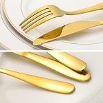 60-Piece Titanium-Plated Cutlery Set for 12