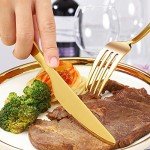 60-Piece Titanium-Plated Cutlery Set for 12