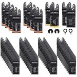 Pecham 64PCS Titanium Oscillating Saw Blades Set