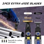 16pcs Universal Titanium Oscillating Tool Blades