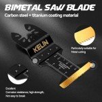 16pcs Universal Titanium Oscillating Tool Blades