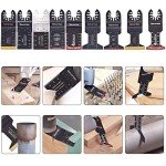 30PCS Universal Titanium Oscillating Saw Blades Set
