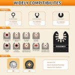 50PCS Titanium Multi Tool Blade Kit