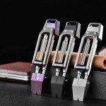 Titanium EDC Pry Bar Emergency Tool - Sandblasted