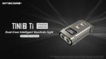 Nitecore TINI 2 Titanium Keychain Flashlight, 500 Lumen
