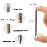 YEEMO Compact Titanium EDC Keychain Pen