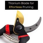 Titanium Garden Pruning Shears