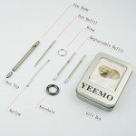 YEEMO Compact Titanium EDC Keychain Pen