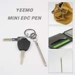 YEEMO Compact Titanium EDC Keychain Pen