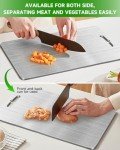 Pure Titanium Reversible Cutting Board for Kitchen