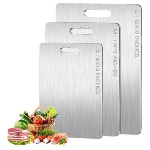 Titanium Double-Sided Cutting Board for Kitchen