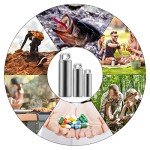 Titanium Portable Pill Case Keychain Organizer