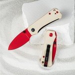 CIVIVI Baby Banter EDC Folding Knife in Red