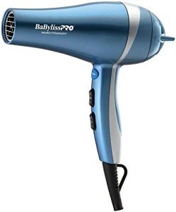 BaBylissPRO Nano Titanium Ionic Hair Dryer - Blue