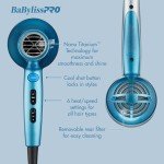 BaBylissPRO Nano Titanium Ionic Hair Dryer - Blue