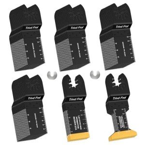 Titanium Oscillating Saw Blades Kit for All Materials