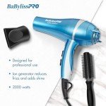 BaBylissPRO Nano Titanium Ionic Hair Dryer - Blue