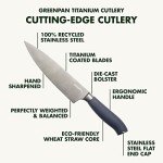 Titanium GreenPan 12-Piece Knife Set