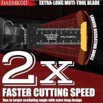 30 Pack Titanium Oscillating Tool Blades Set