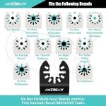16-Piece Titanium Oscillating Saw Blades Set