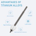 Titanium Alloy Replacement Tips for Samsung S Pen
