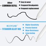 Titanium Alloy Replacement Tips for Samsung S Pen