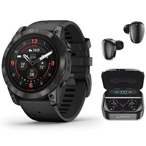 Garmin Epix Pro Gen 2 Titanium Smartwatch Bundle