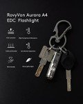RovyVon Aurora A4 Titanium EDC Keychain Flashlight