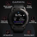 Garmin Epix Pro Gen 2 Titanium Smartwatch Bundle
