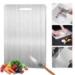 Dishwasher Safe Titanium Cutting Board - 15x11 in