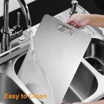 Dual-Sided Pure Titanium Cutting Board for Kitchen