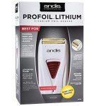 Andis Cordless Titanium Foil Shaver with Extras