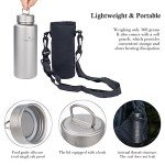 Titanium Sports Water Bottle - Ultralight & Leakproof