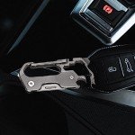 Titanium EDC Pocket Knife and Multitool Carabiner
