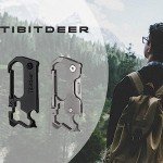 Titanium EDC Pocket Knife and Multitool Carabiner