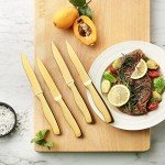 Titanium-Coated 14-Piece Gold Knife Set