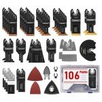 Titanium Multi-Tool Oscillating Saw Blade Set