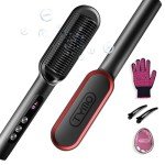TYMO Ring Plus Ionic Titanium Hair Straightener Comb